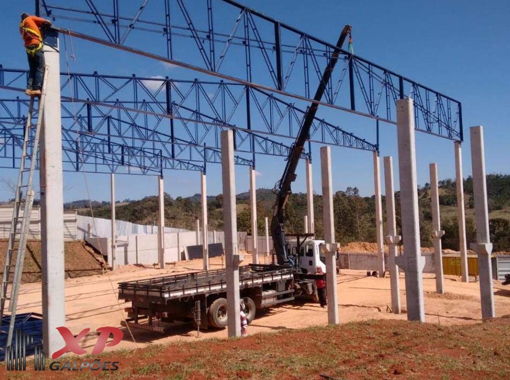 Construção de Galpão Industrial em Limeira